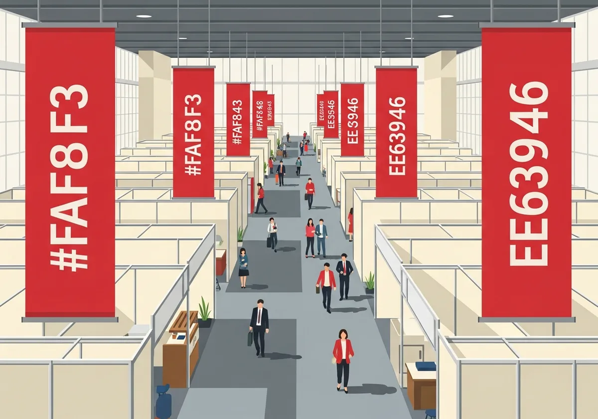 The Canton Fair exhibition halls
